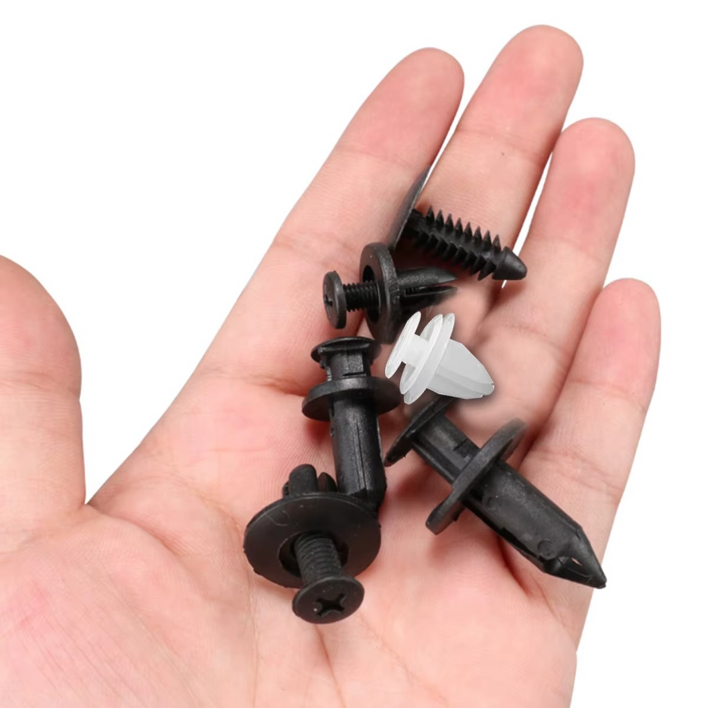 100 Clips de Fixation Automobile